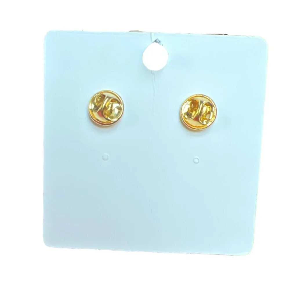 New Gold Bee Brooch CZ Green Hanging Chain Connector Handbag Accessory Stud Pins